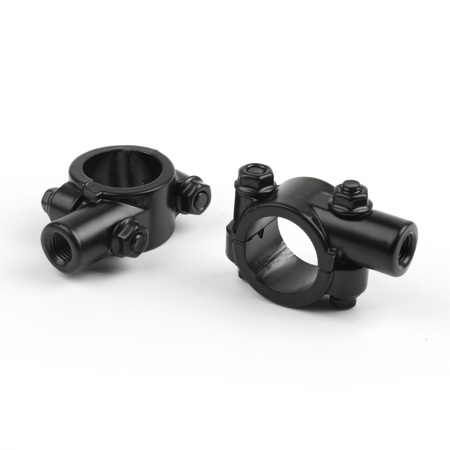 10MM Thread Motorcycle Bike 1 HandleBar Mirror Mount Holder Clamp Adaptor Generic