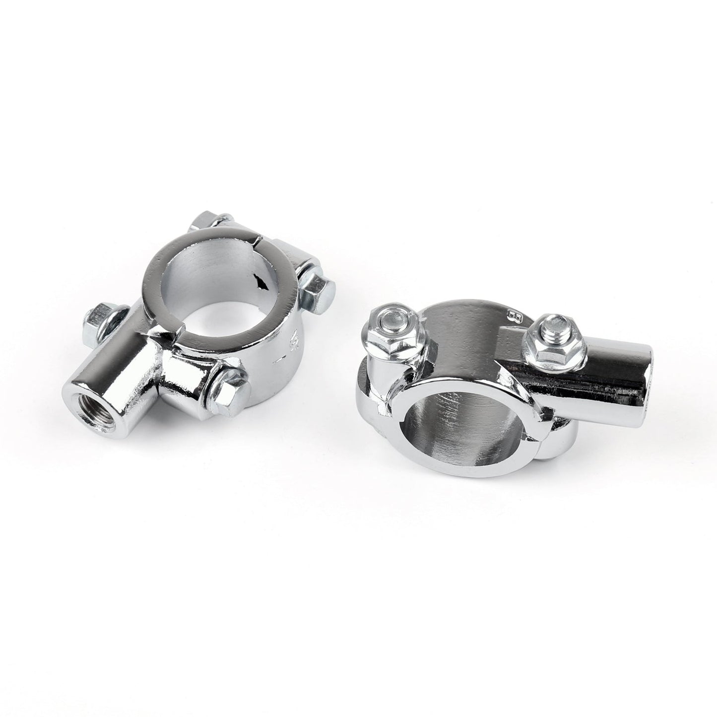 10MM Thread Motorcycle Bike 1 HandleBar Mirror Mount Holder Clamp Adaptor Generic