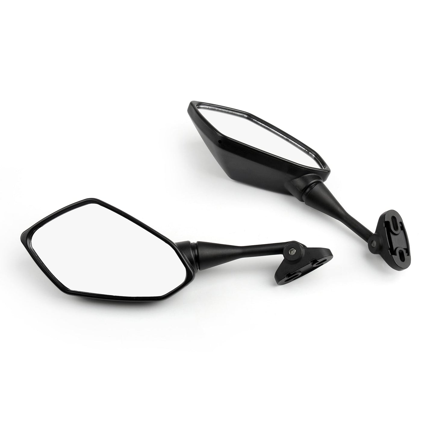 Pair Motorcycle Rearview Mirror For Honda CBR250 NSR250 88-94 CBR400 87-94