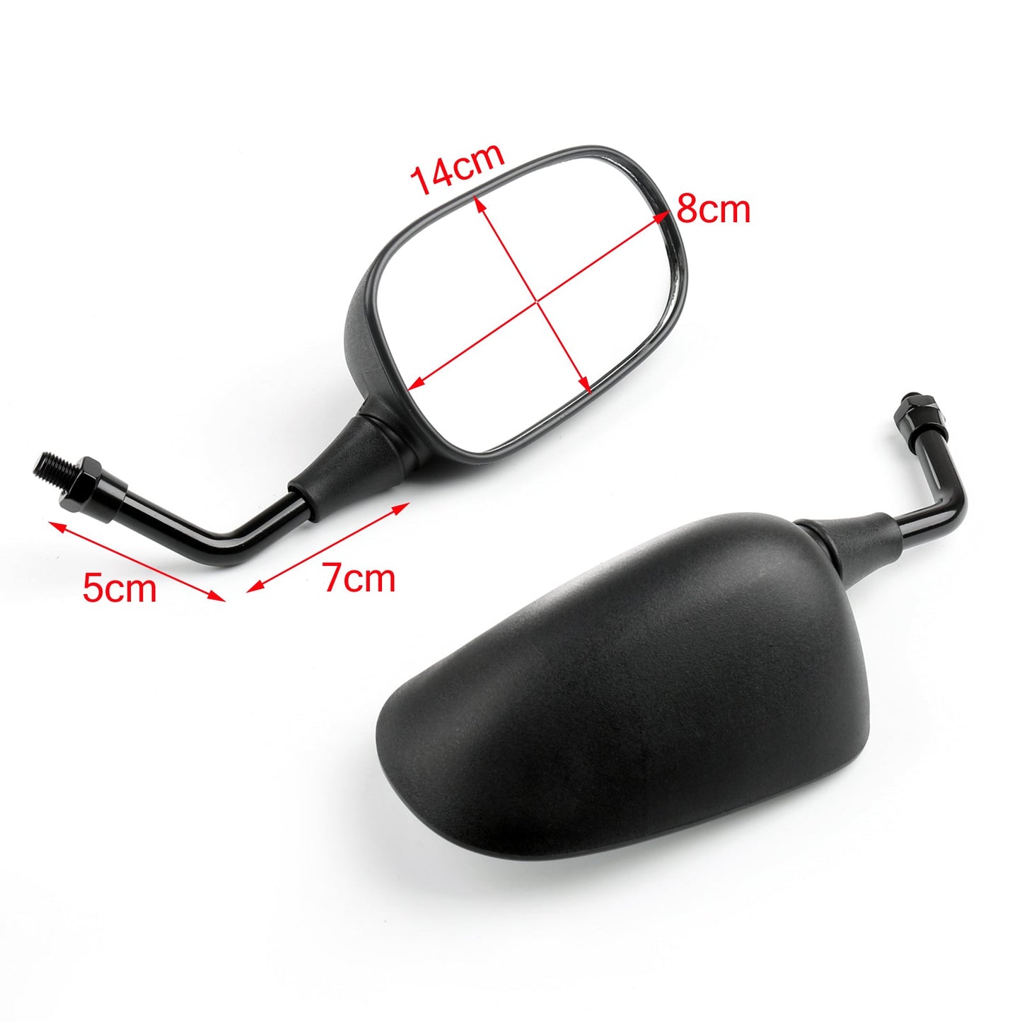 10mm Rearview Mirror For Honda FJS400 FJS600 Silverwing CB600F 2007-2011