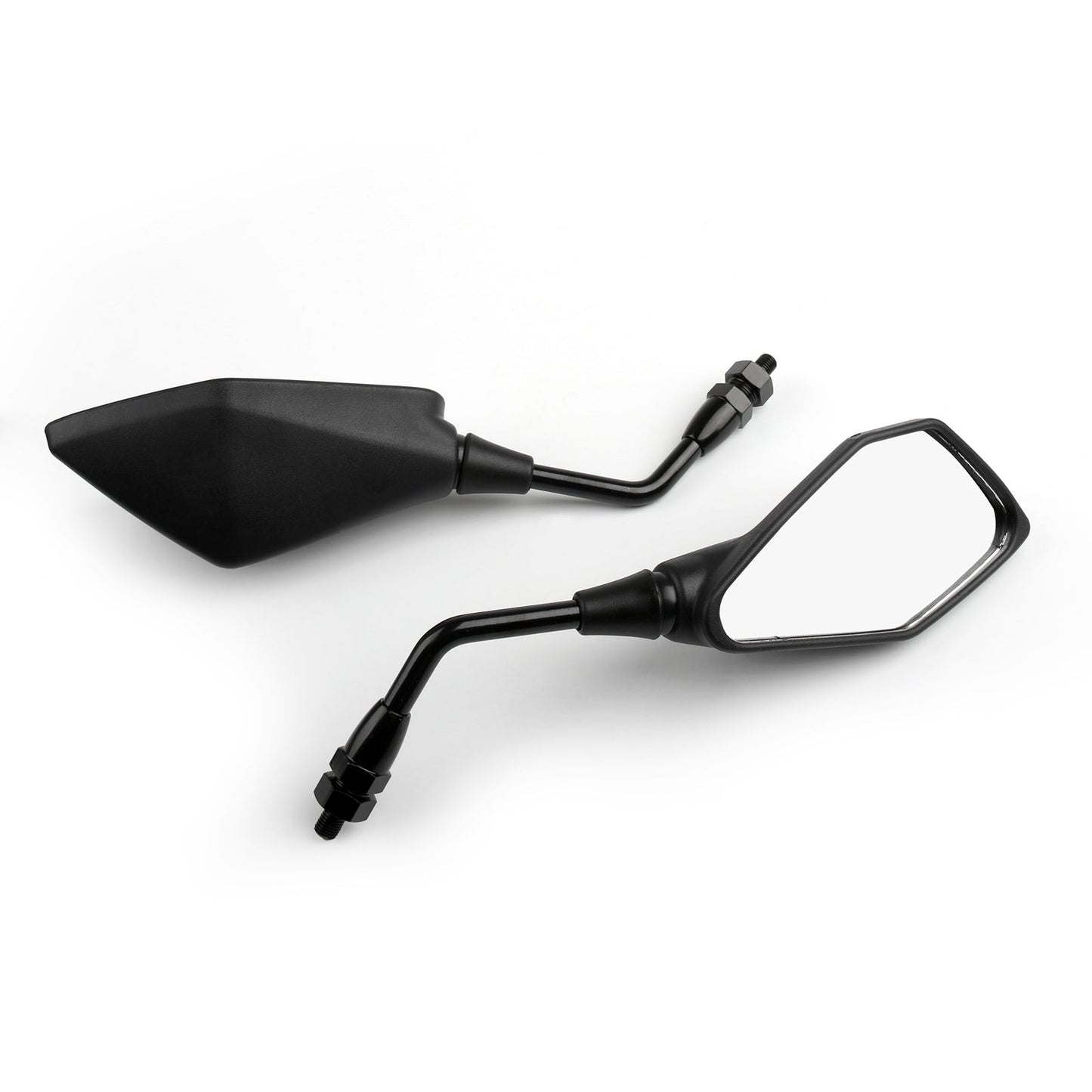 10mm Rearview Mirrors For Kawasaki ER650 ER-6N 12-16 ZR800 Z800 13-16 Z250SL
