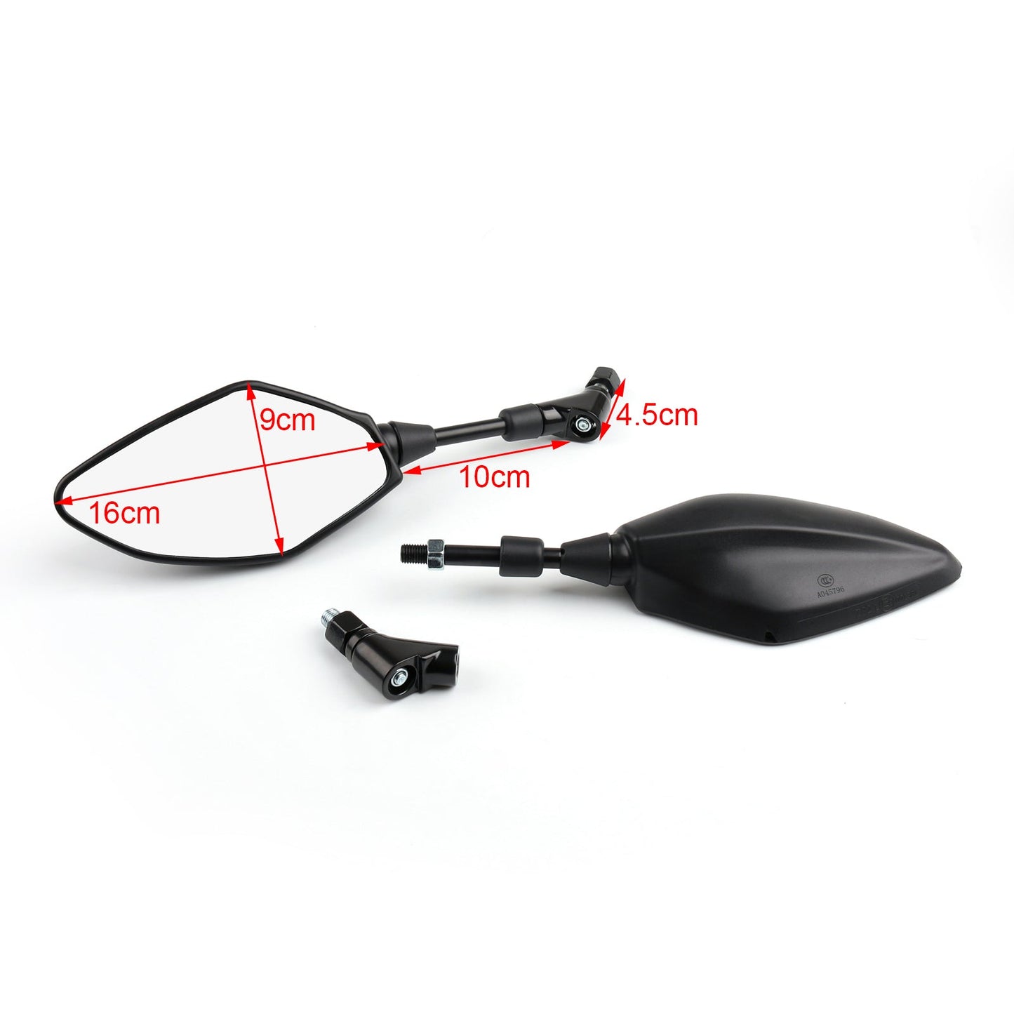 Motocycle Rear View Mirrors For Yamaha MT09 MT03 MT25 FZ07 13-16 FJ09 MT10