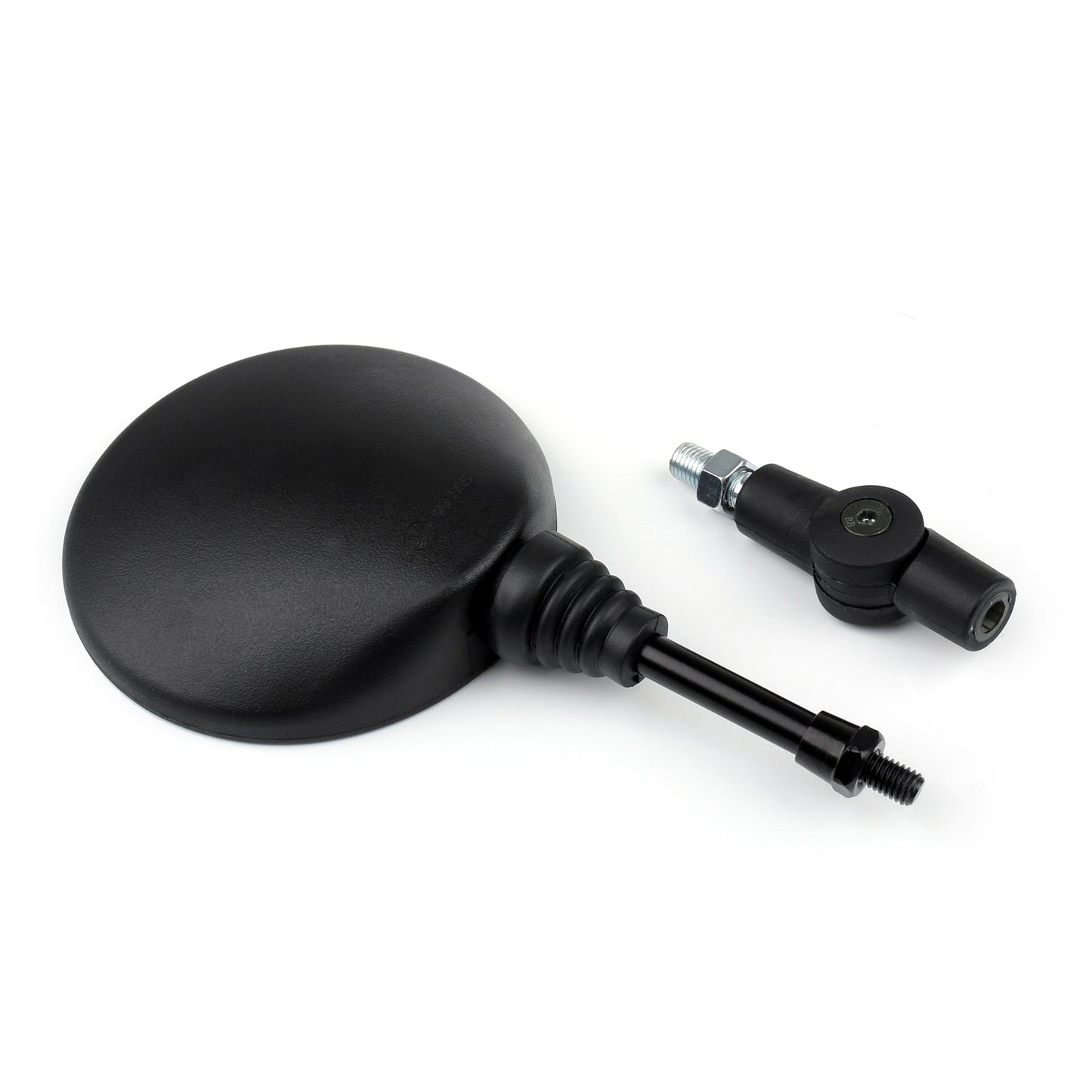 Motorcycle Custom 10mm Rearview Side Mirrors For Kawasaki KL250 KL600 KL650