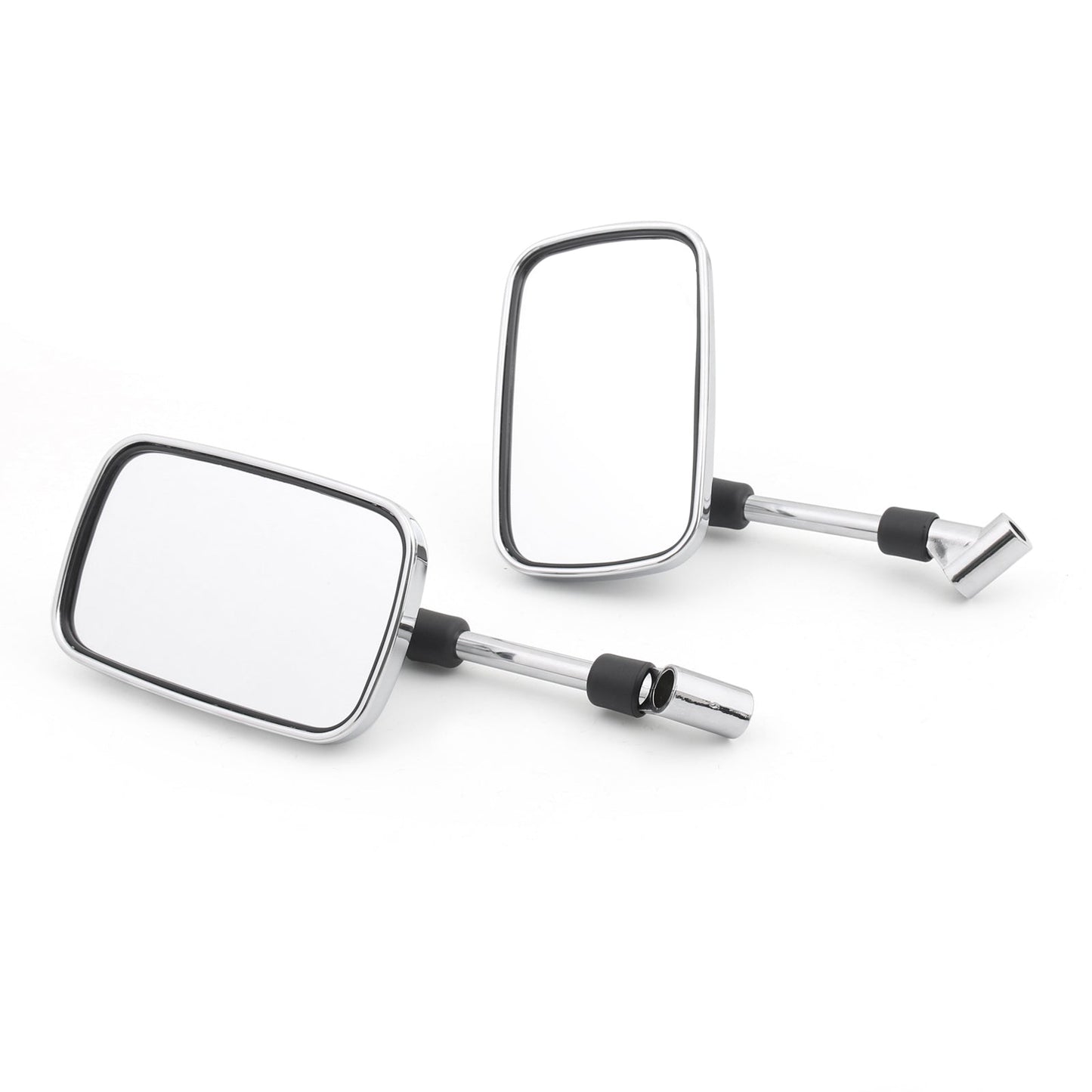 Rectangle 10MM Rear View Mirrors For Suzuki VS600 VS750 VS800 VL800 VZ800 VL1500