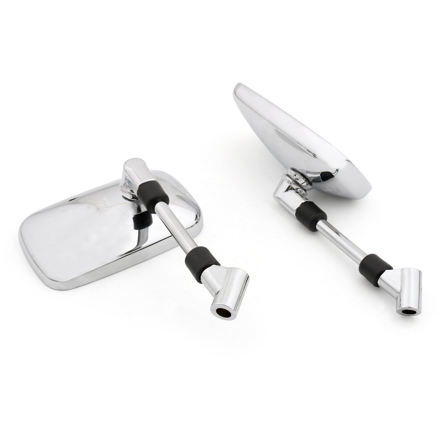 Rectangle 10MM Rear View Mirrors For Suzuki VS600 VS750 VS800 VL800 VZ800 VL1500
