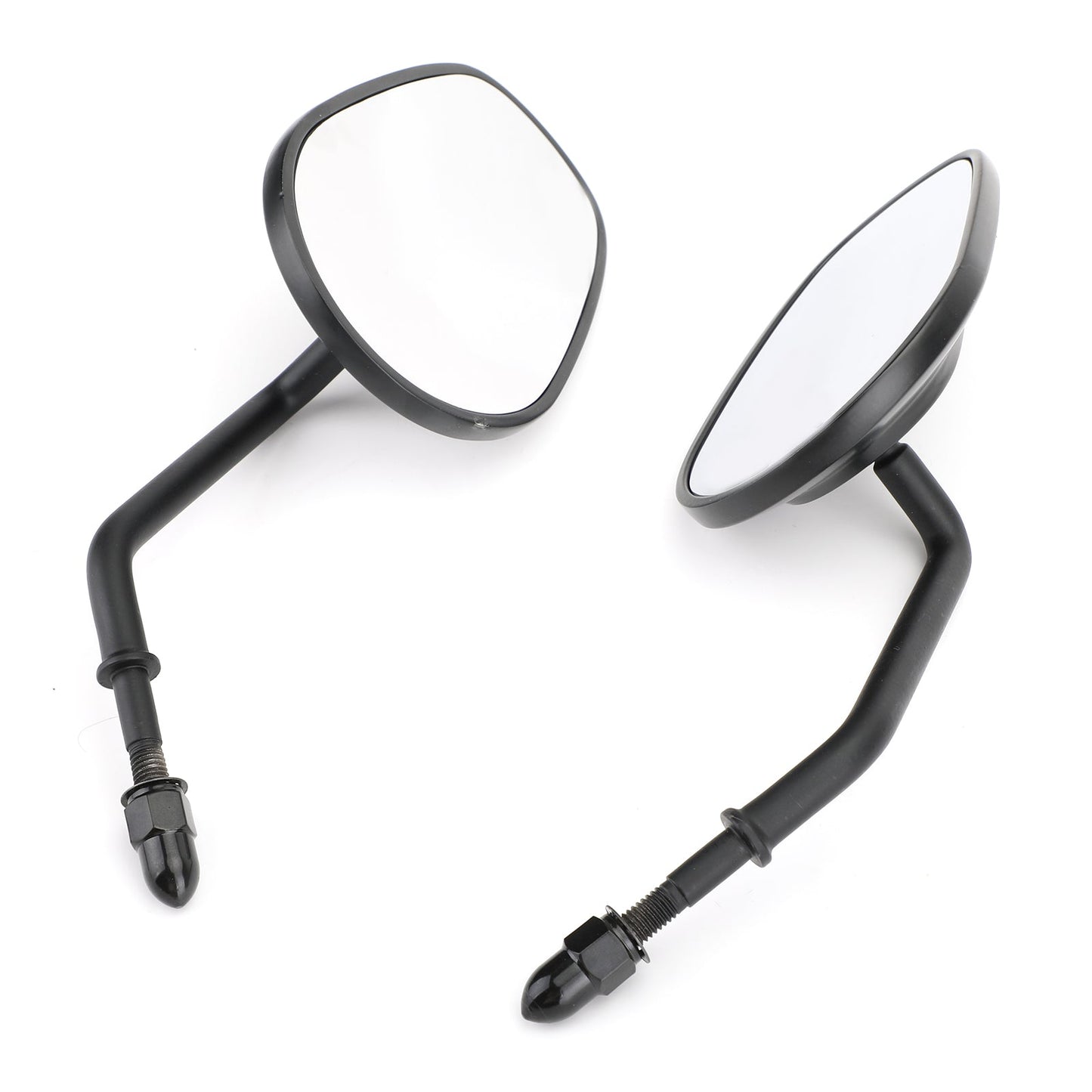 Rear View Mirrors For Touring Road King Sportster XL883 XL1200 Dyna Softail