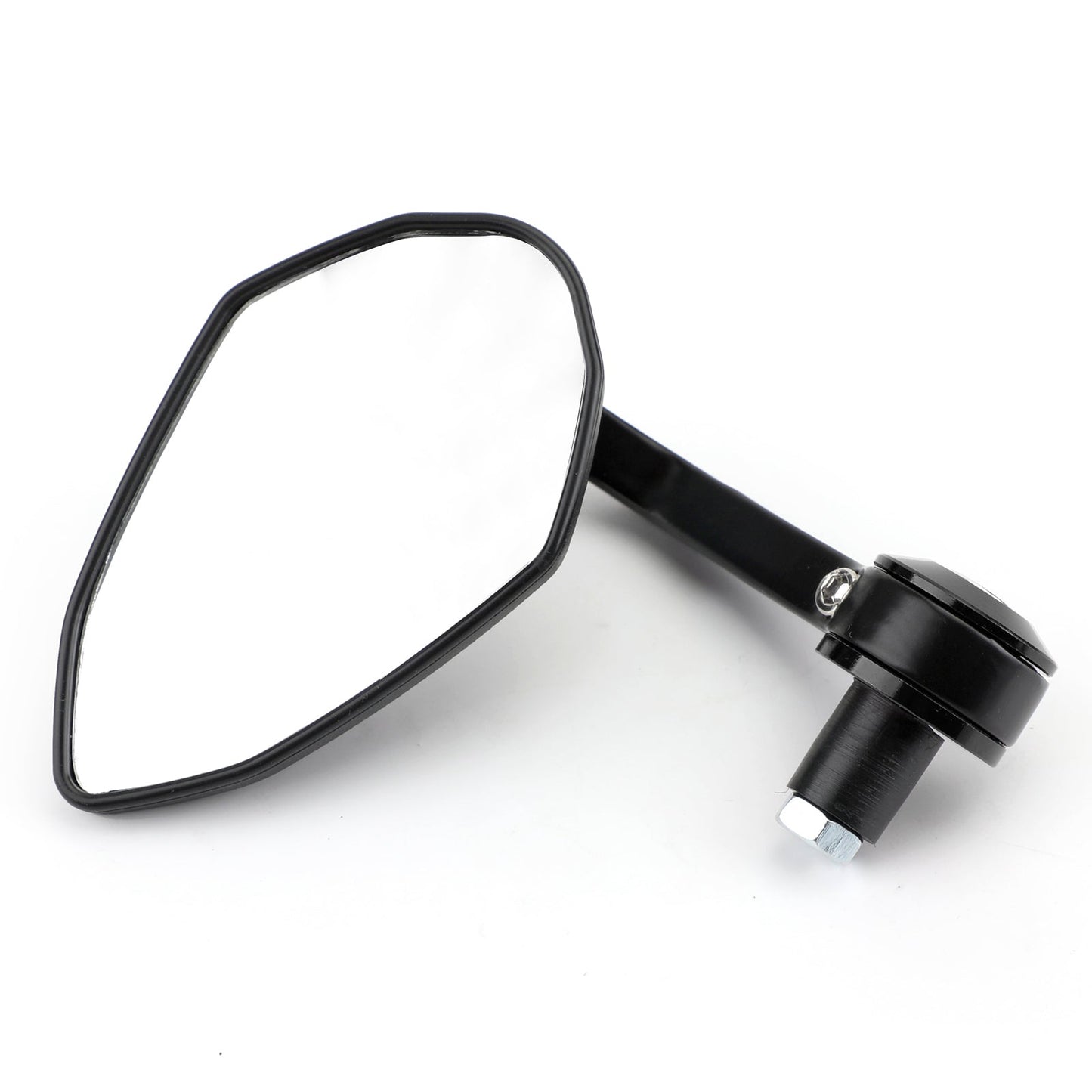7/8" CNC Motorcycle Handle Bar End Rearview Side Mirrors For Bobber Cafe Racer Generic