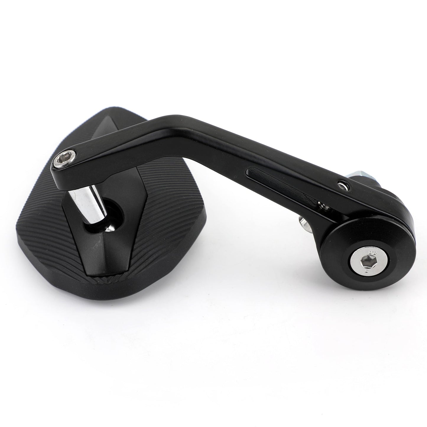 7/8" CNC Motorcycle Handle Bar End Rearview Side Mirrors For Bobber Cafe Racer Generic