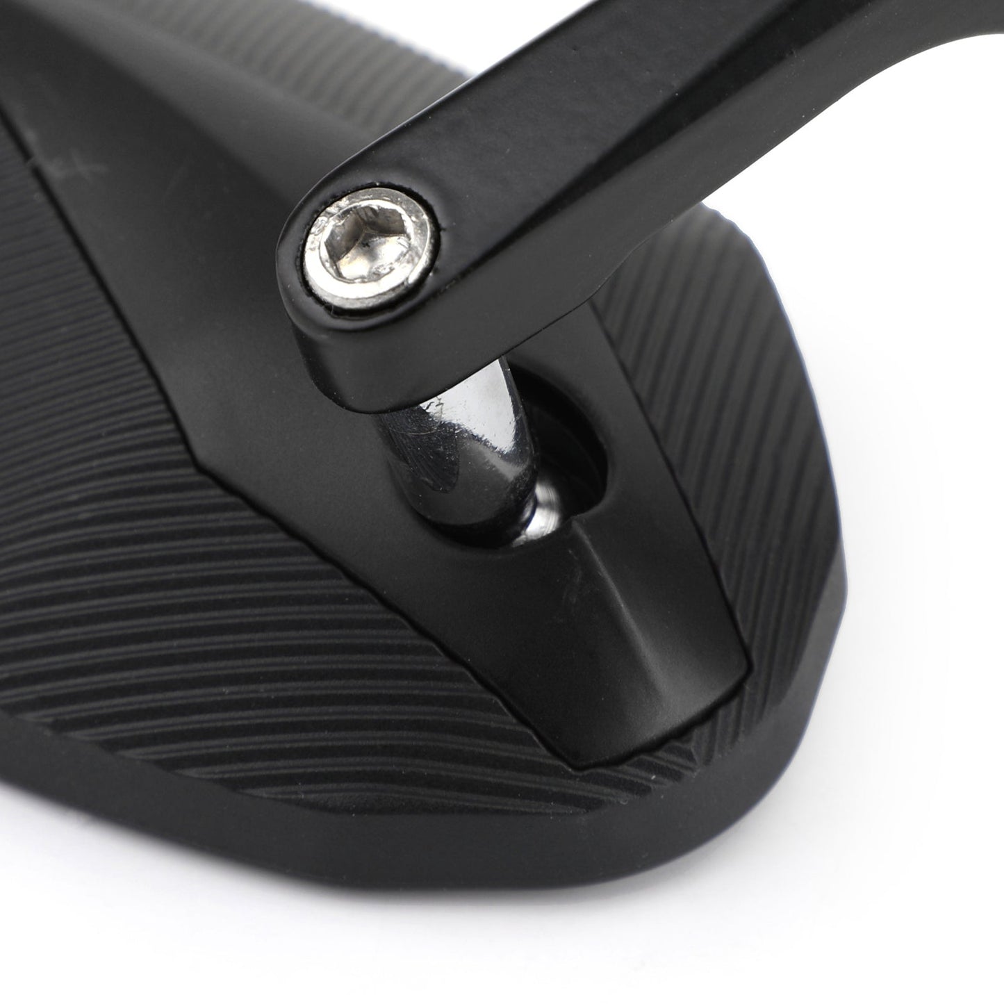 7/8" CNC Motorcycle Handle Bar End Rearview Side Mirrors For Bobber Cafe Racer Generic