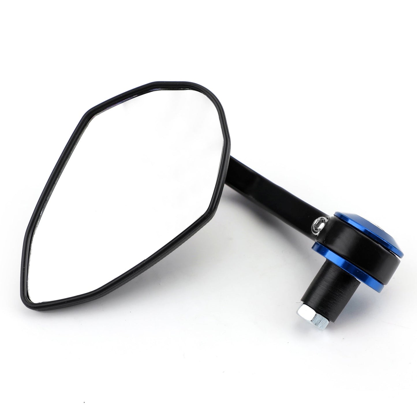 7/8" CNC Motorcycle Handle Bar End Rearview Side Mirrors For Bobber Cafe Racer Generic