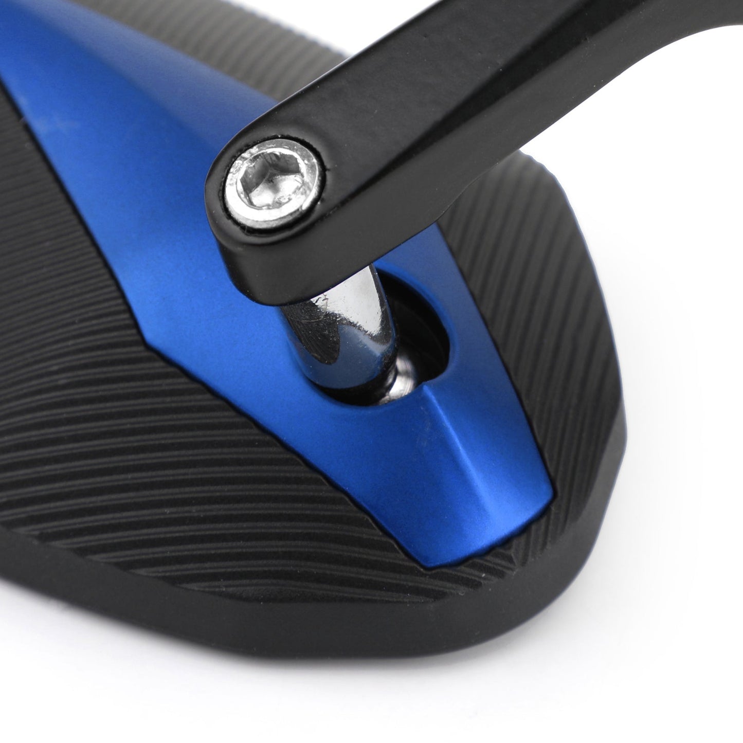 7/8" CNC Motorcycle Handle Bar End Rearview Side Mirrors For Bobber Cafe Racer Generic