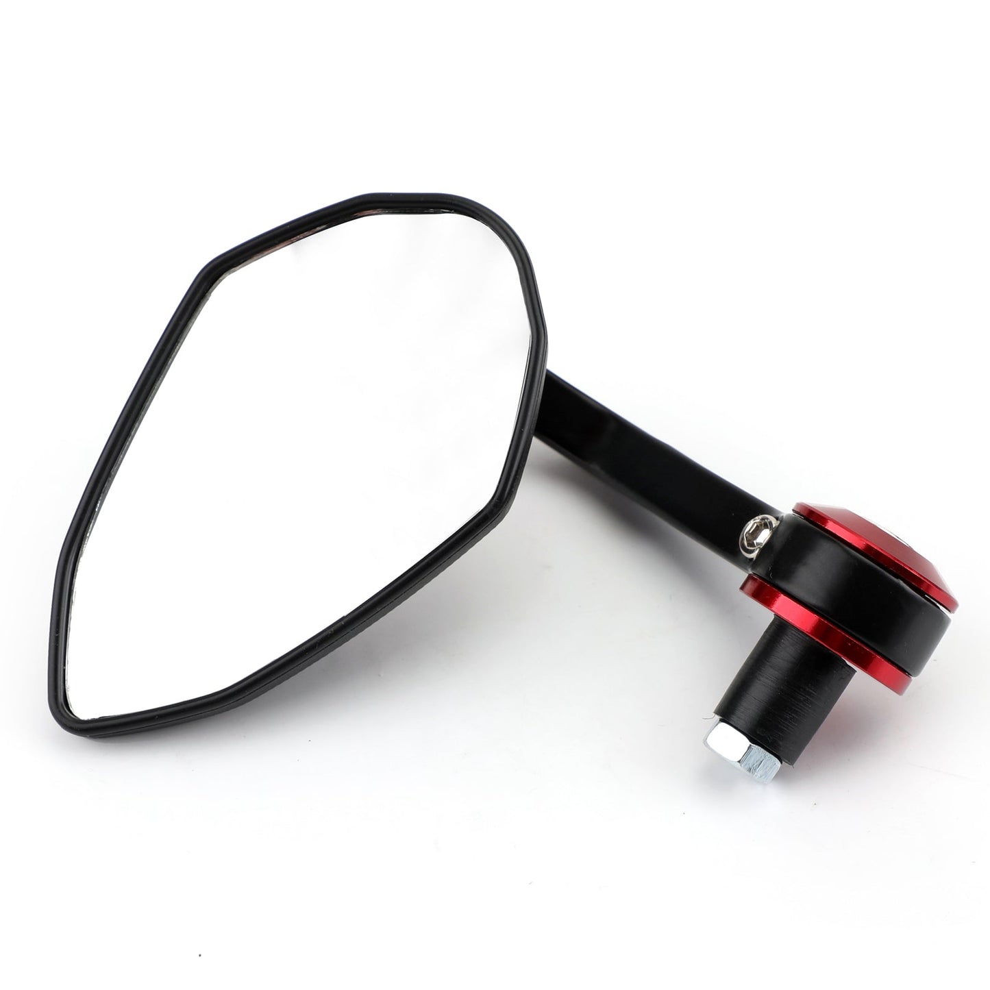 7/8" CNC Motorcycle Handle Bar End Rearview Side Mirrors For Bobber Cafe Racer Generic