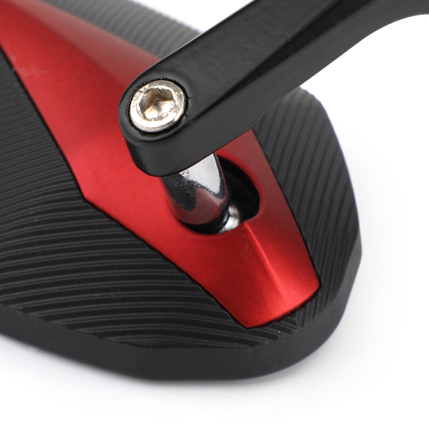 7/8" CNC Motorcycle Handle Bar End Rearview Side Mirrors For Bobber Cafe Racer Generic