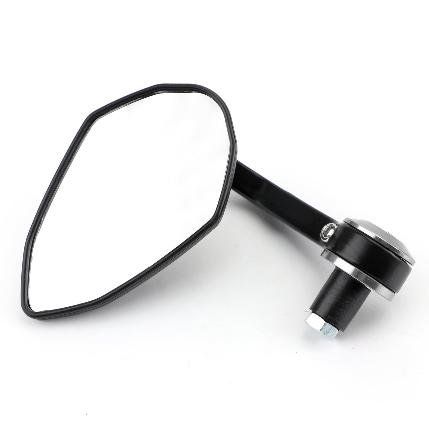 7/8" CNC Motorcycle Handle Bar End Rearview Side Mirrors For Bobber Cafe Racer Generic