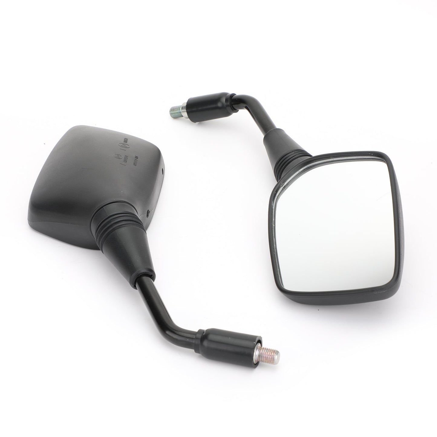 Black Rearview Side Mirrors For Suzuki GW250 Inazuma 14-17 DL250 V-Strom 06-18