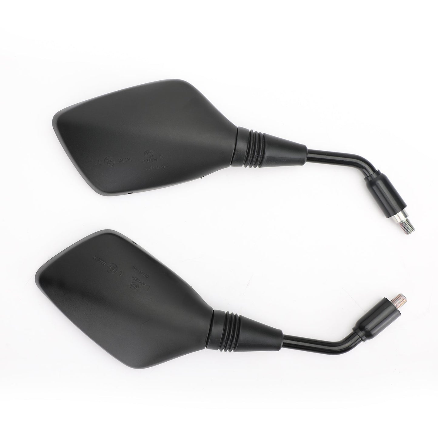Black Rearview Side Mirrors For Suzuki GW250 Inazuma 14-17 DL250 V-Strom 06-18