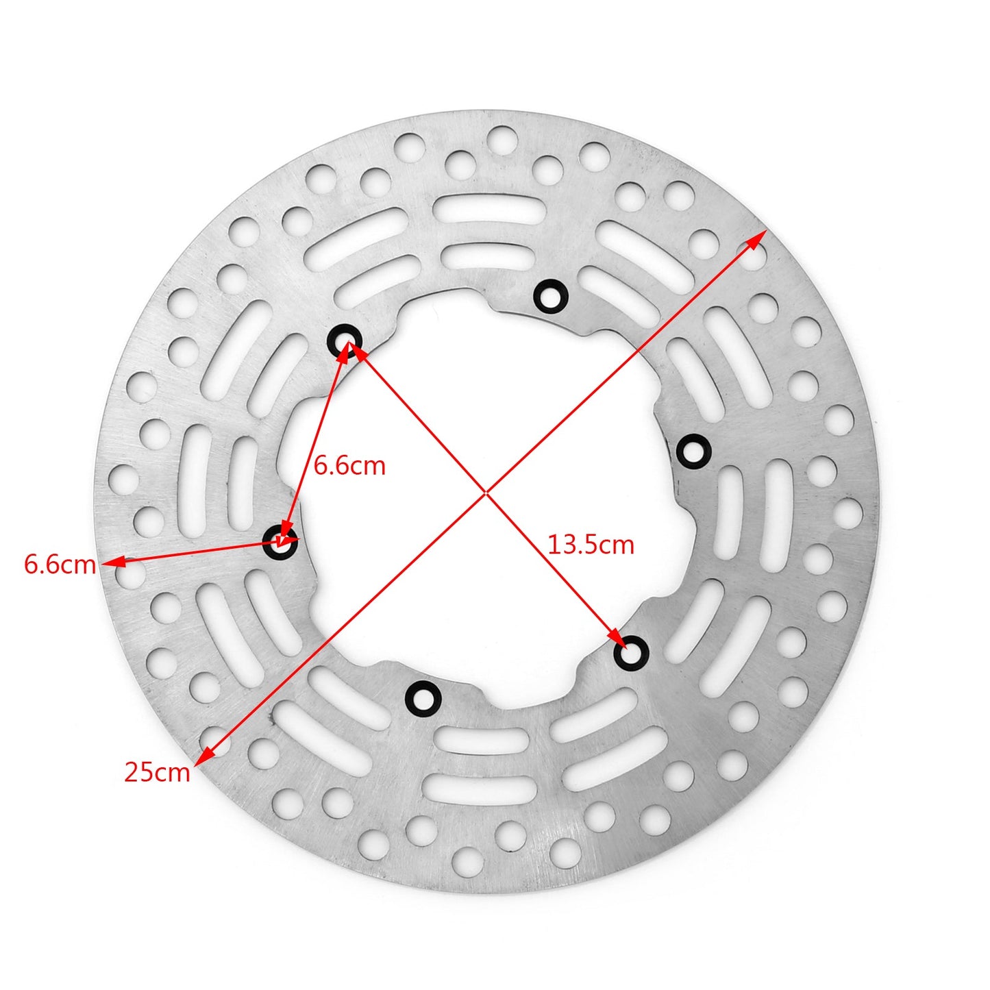 Front Brake Rotor Disc Fit for Suzuki TS125R TS200R DR250R DR350S RM250 RMX250