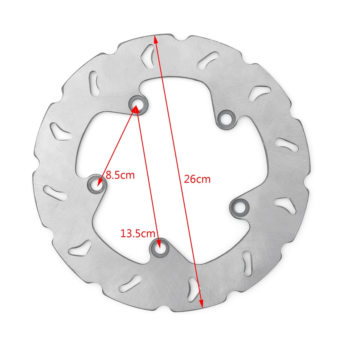 Front Brake Rotor Disc Fit for Suzuki Burgman AN250 AN400 AN650 2003-2012