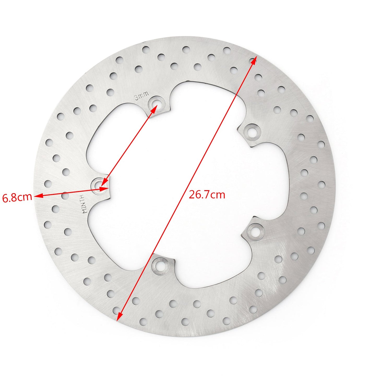Front Brake Rotor Disc Fit for Yamaha XMAX YP125R YP250R Majesty YP400 05-15