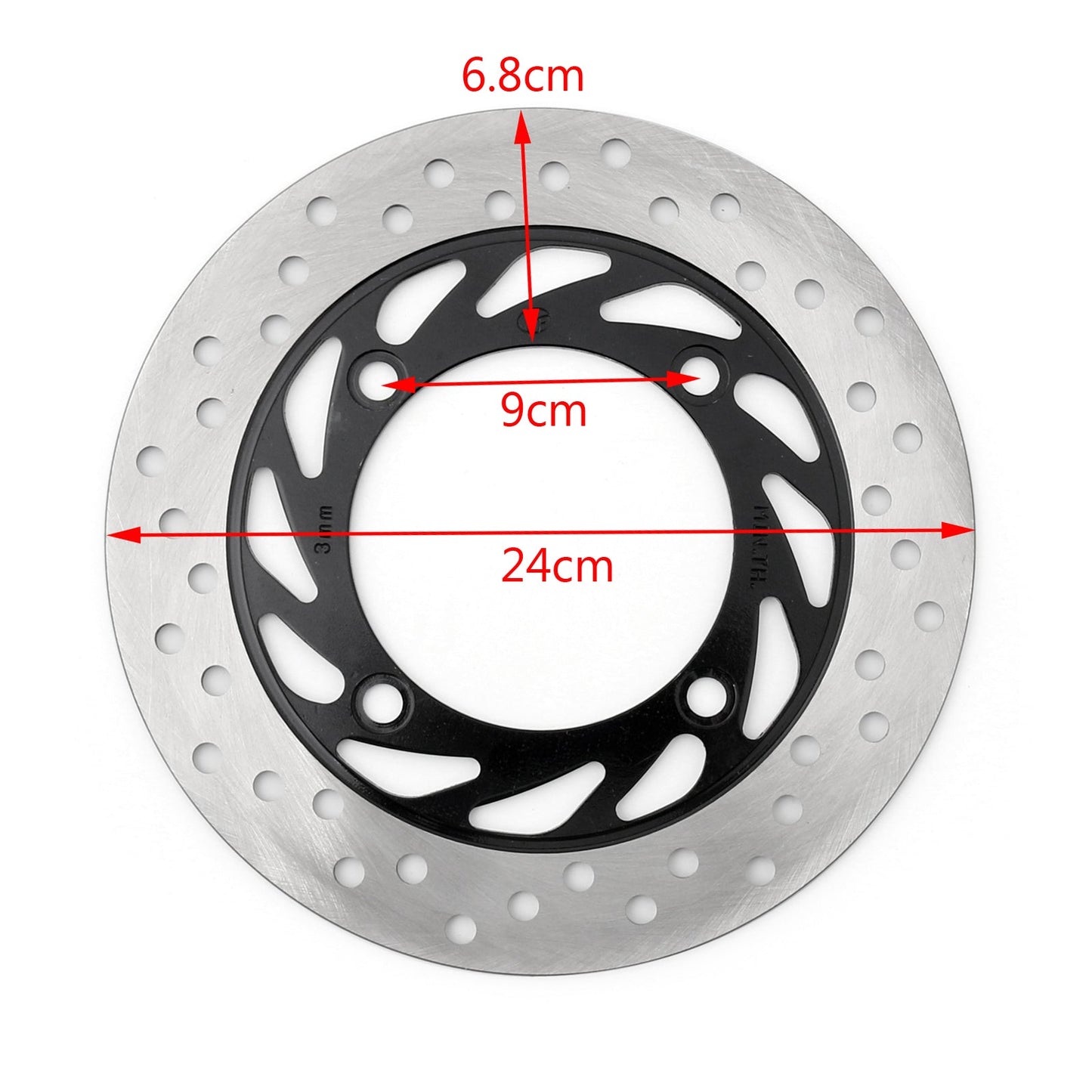 Front Brake Rotor Disc Fit for Honda CB250 N/T/W/X/Y/1/4 Two Fifty 1992-2005