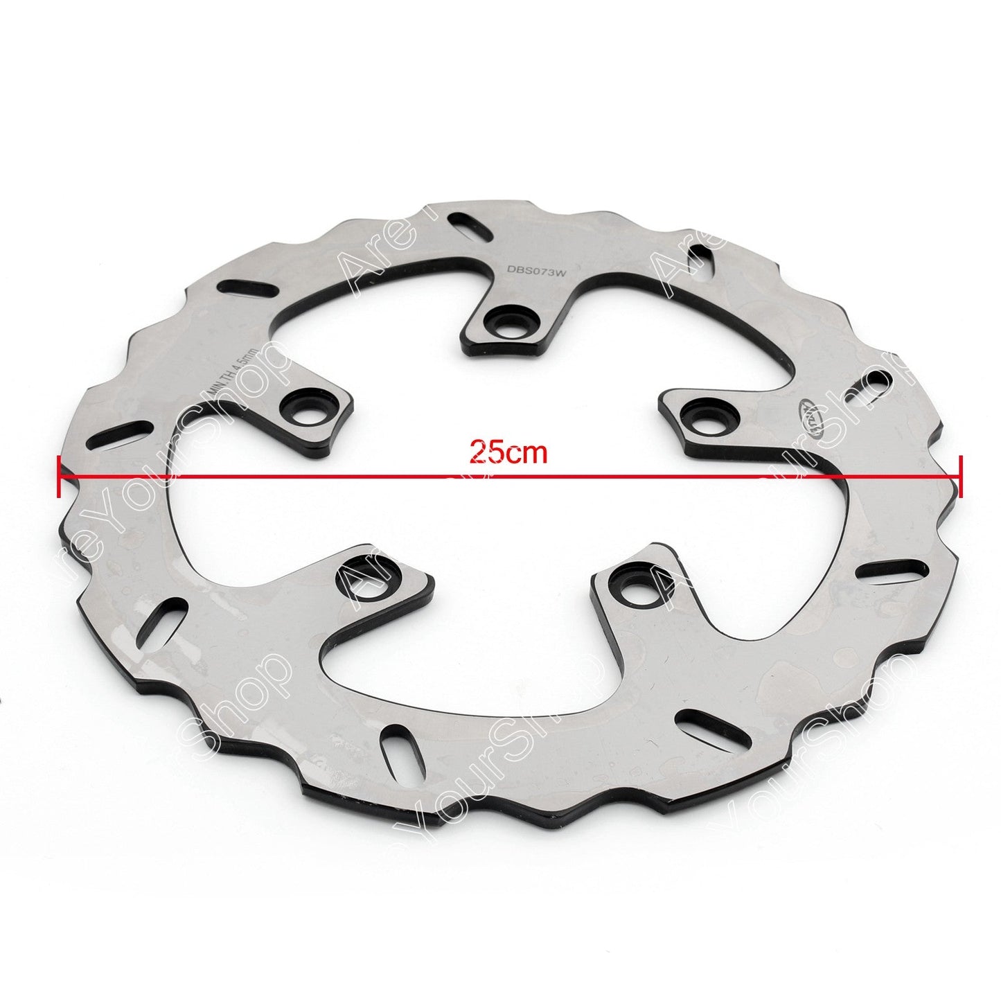 Rear Brake Rotor Disc Fit for Kawasaki ZRX1100 99-00 ZRX1200 ZRX 1200 R/S 01-06
