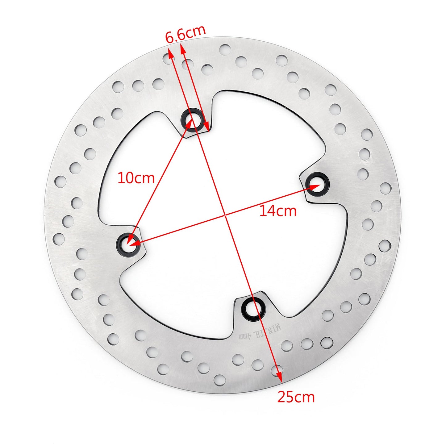 Rear Brake Rotor Disc Fit for Suzuki AN650 Burgman 650 Skywave 650 2001-2003