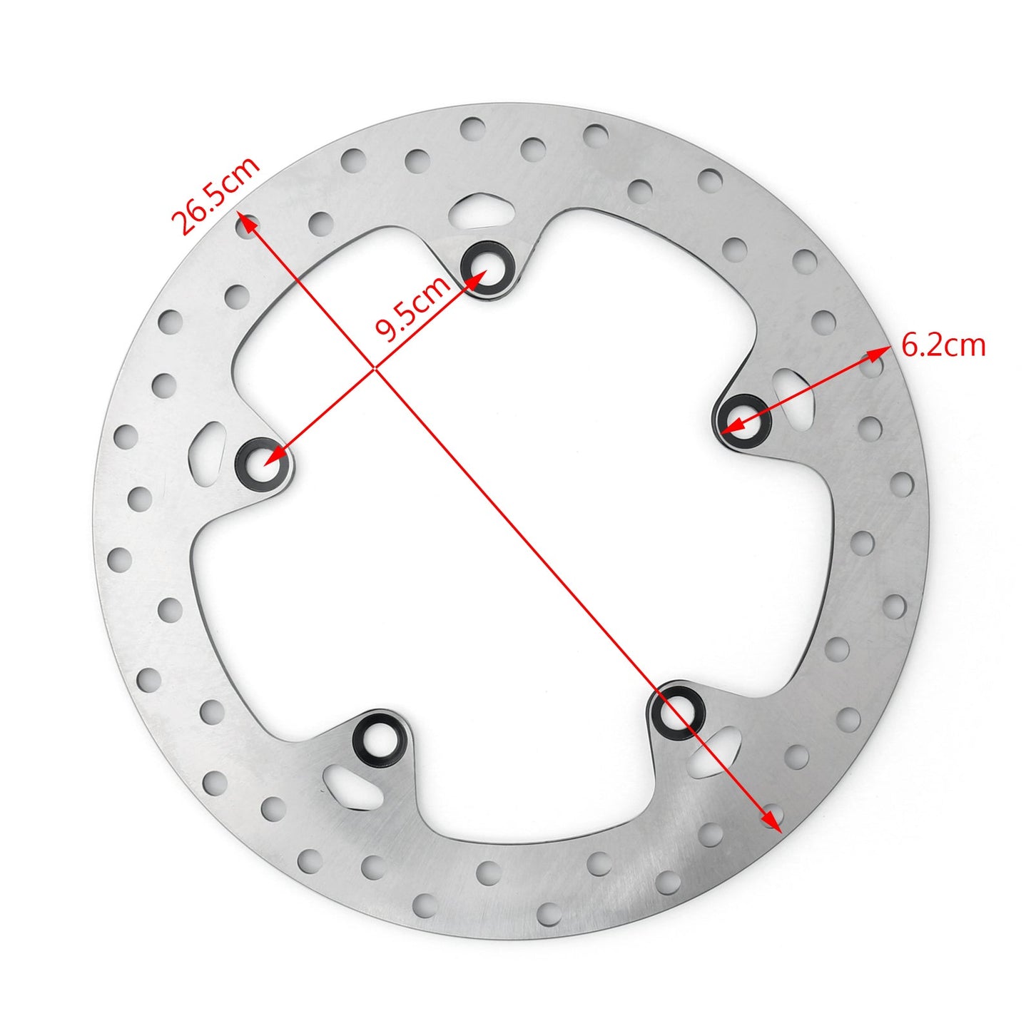 Rear Brake Rotor Disc Fit for BMW F650 / F800 / K1200 / K1300 / R1200 / S1000X