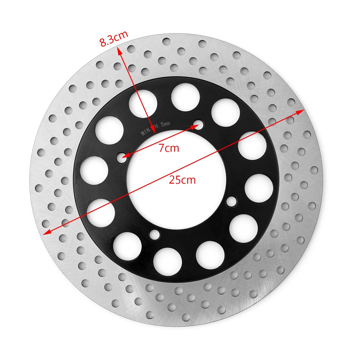 Rear Brake Rotor Disc Fit for Suzuki GSX 250/400/600/750 F 88-98 GS500E 89-08