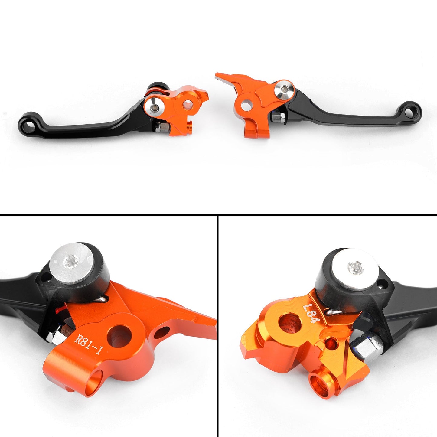 Brake Clutch Levers For Husqvarna TC125 TE150 TC250 TE250 TE300 FC250/350/450 TE125 FX350/450 BLK