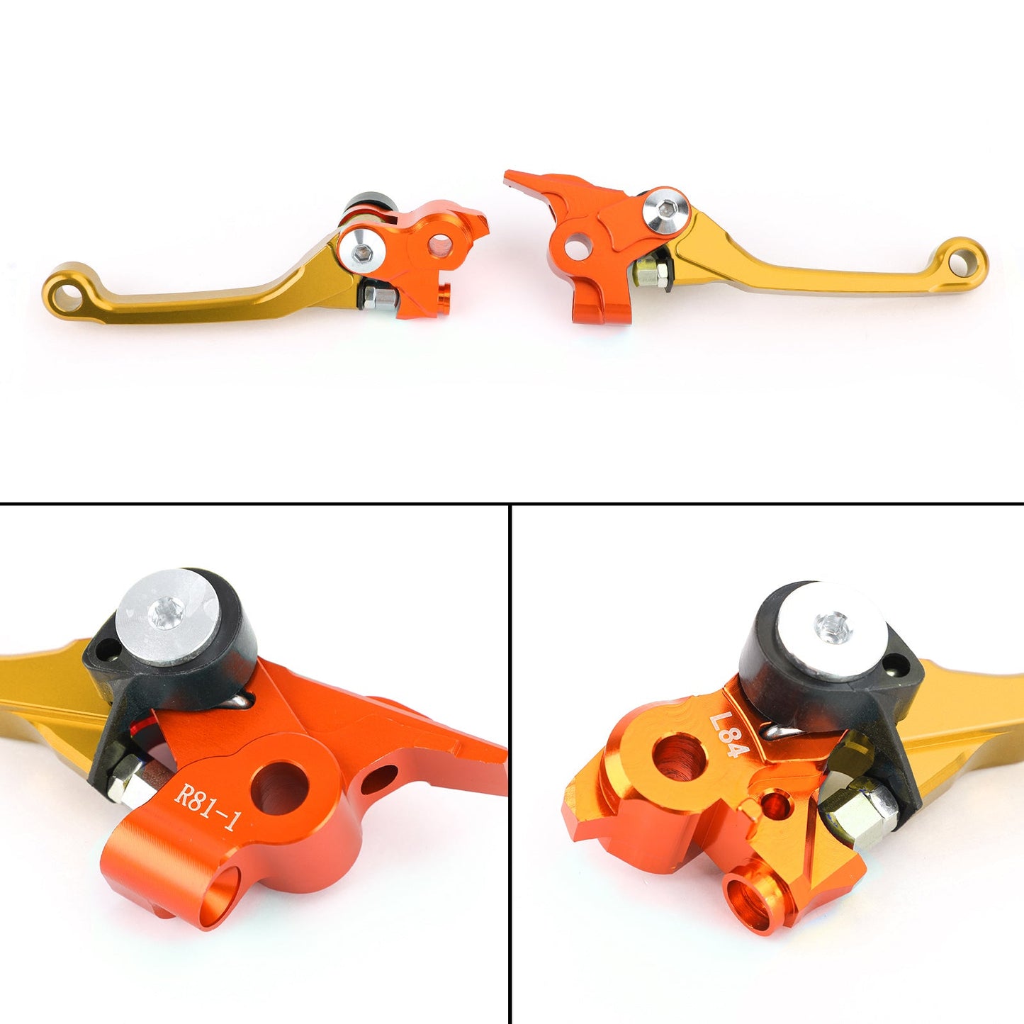 Brake Clutch Levers For Husqvarna TC125 TE150 TC250 TE250 TE300 FC250/350/450 TE125 FX350/450 BLK