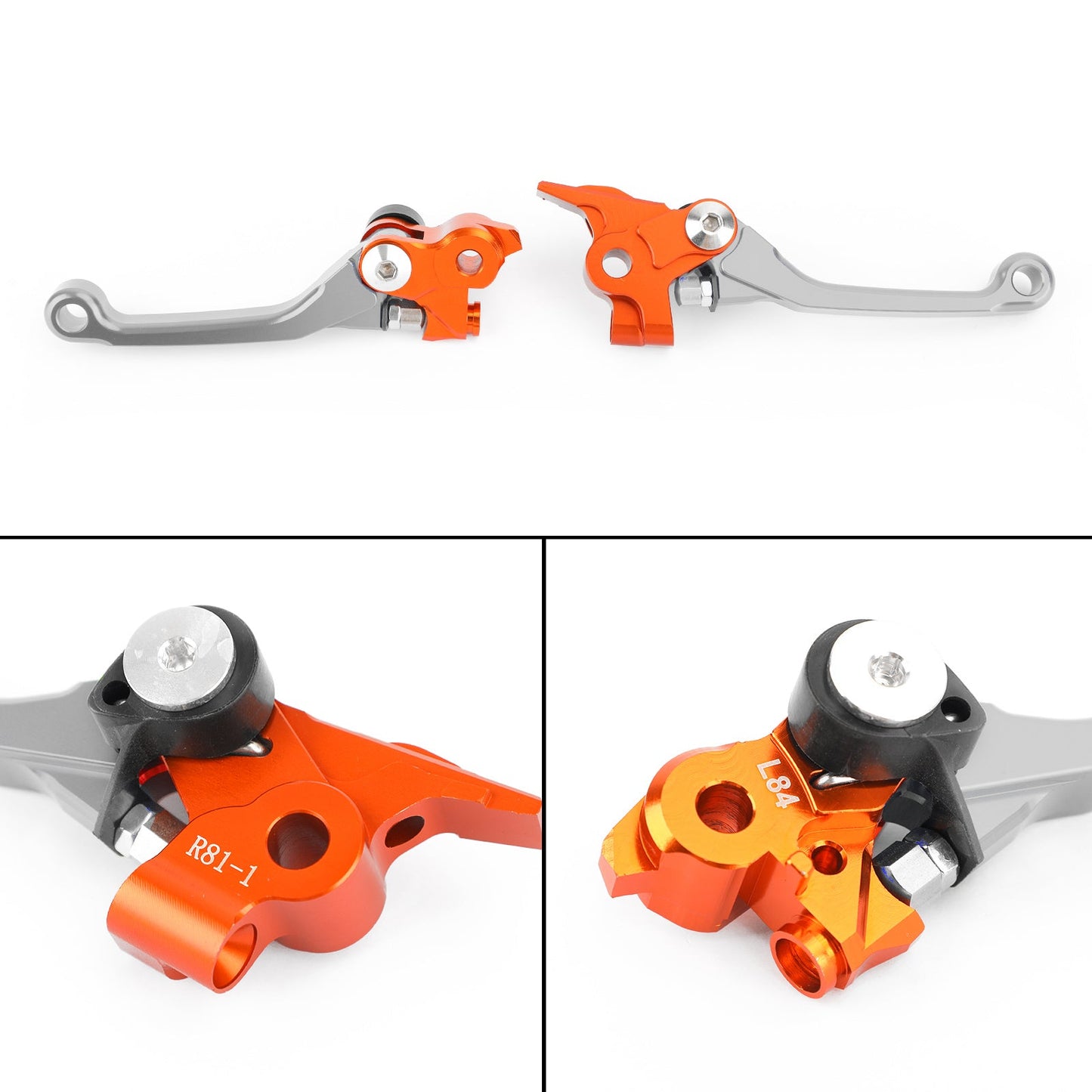 Brake Clutch Levers For Husqvarna TC125 TE150 TC250 TE250 TE300 FC250/350/450 TE125 FX350/450 BLK