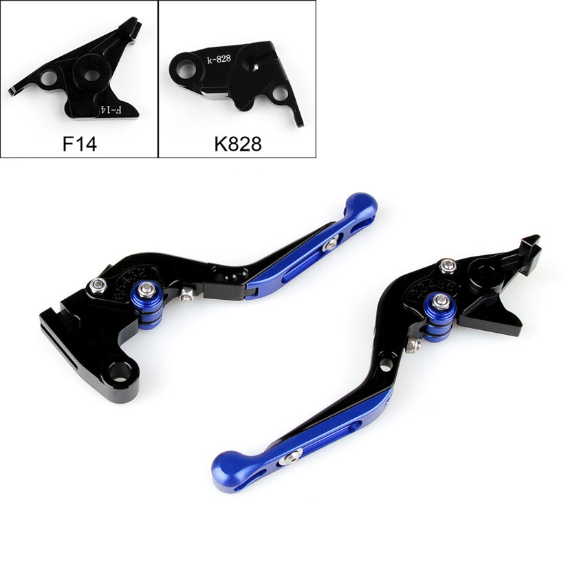 Adjustable Folding Extendable Brake Clutch Levers For Kawasaki ZX Z1 ZZR