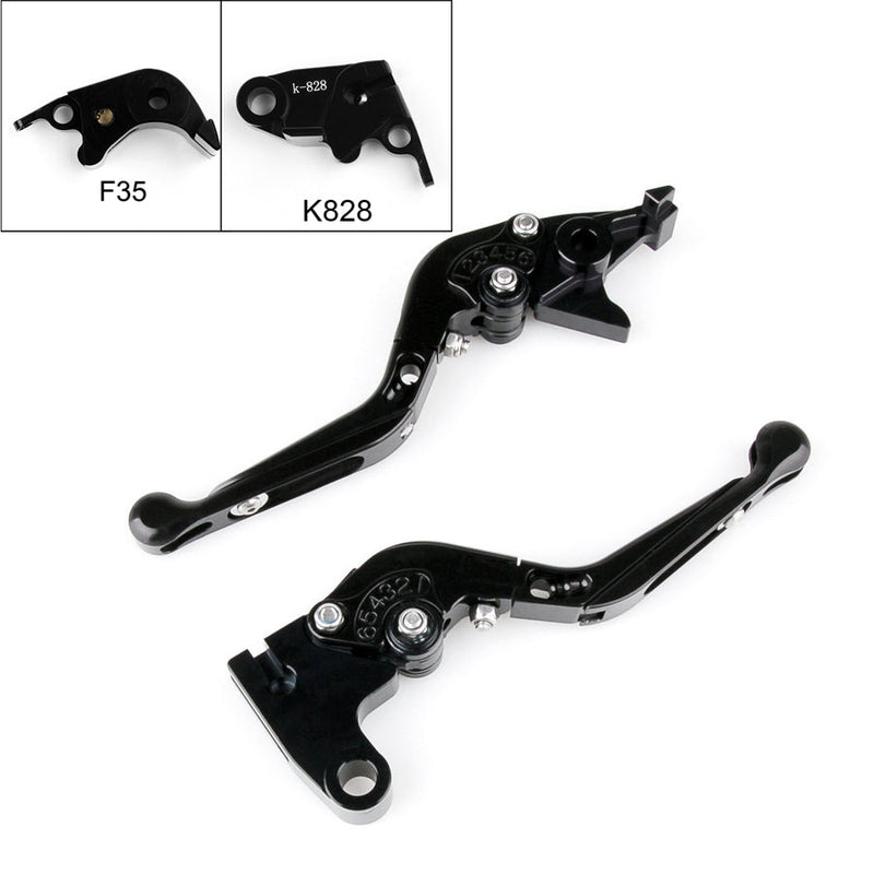 Adjustable Folding Extendable Brake Clutch Levers For Kawasaki ZX636RZX6RR