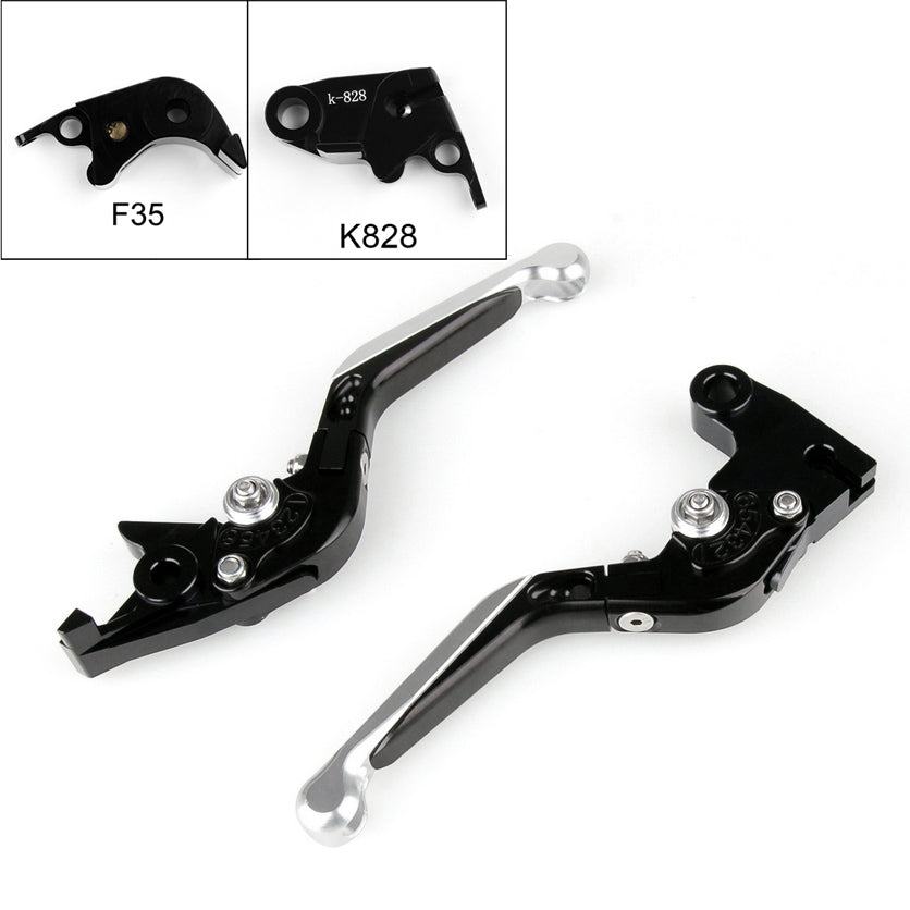 Adjustable Folding Extendable Brake Clutch Levers For Kawasaki ZX636RZX6RR Generic