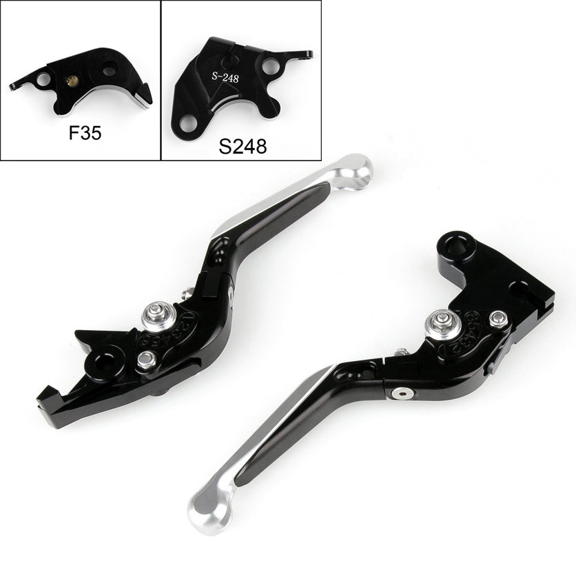 Adjustable Folding Extendable Brake Clutch Levers For Suzuki GSXR 600 750 Generic