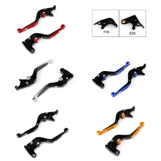 Adjustable Folding Extendable Brake Clutch Levers For Suzuki GSXR6007501000