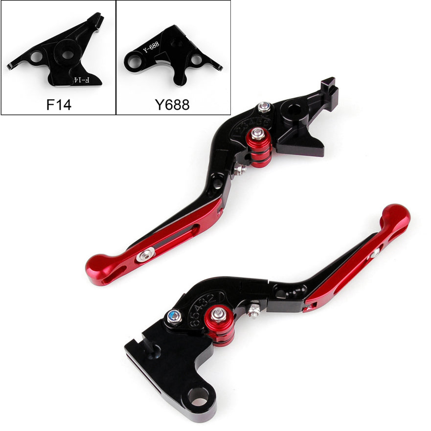 Adjustable Folding Extendable Brake Clutch Levers For Yamaha R1 R6 R6S FZ1 Generic