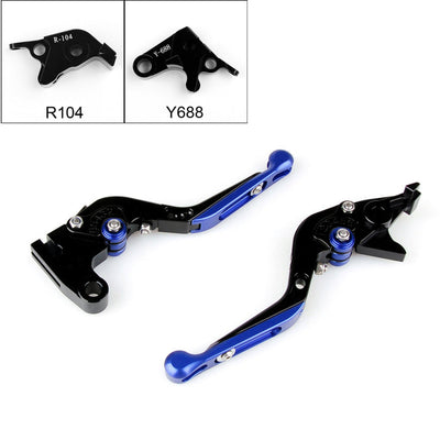 Adjustable Folding Extendable Brake Clutch Levers For Yamaha YZF R1 R6 R6S