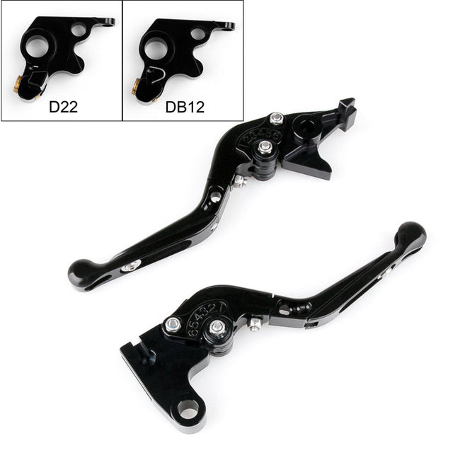 Adjustable Folding Extendable Brake Clutch Levers For Ducati MONSTER