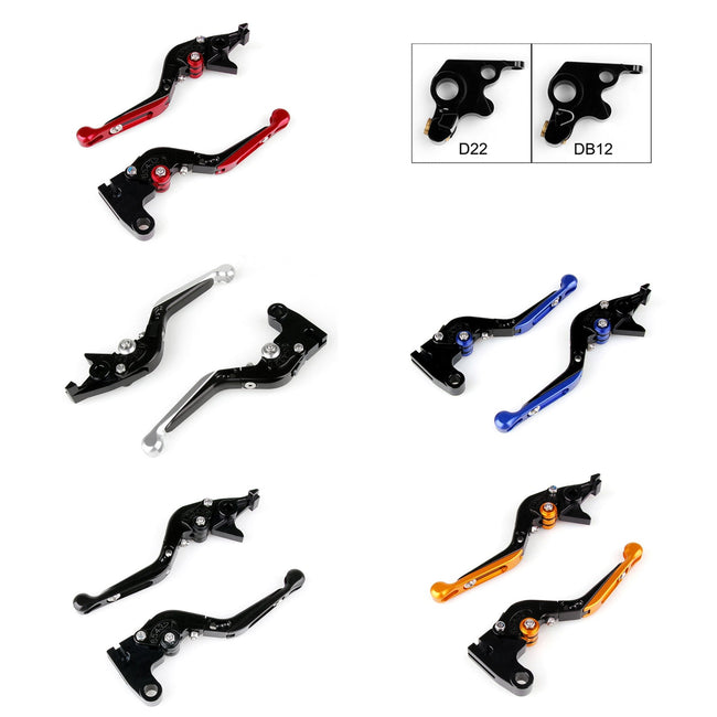 Adjustable Folding Extendable Brake Clutch Levers For Ducati MONSTER