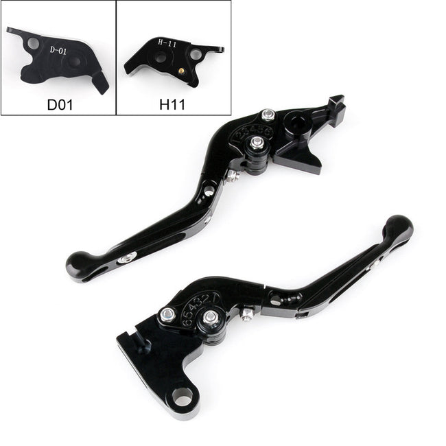 Adjustable Folding Extendable Brake Clutch Levers For Ducati Hypermotard 11