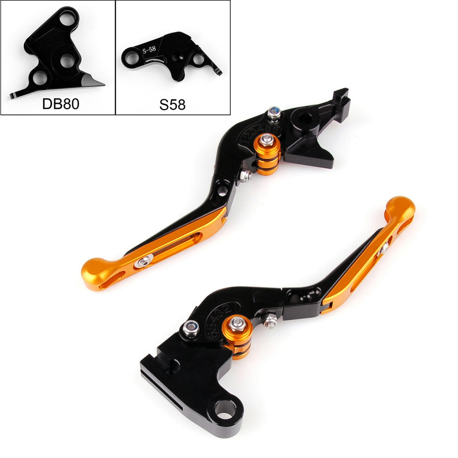 Adjustable Folding Extendable Brake Clutch Levers For Aprilia TUONO V4R 11-2014 Generic