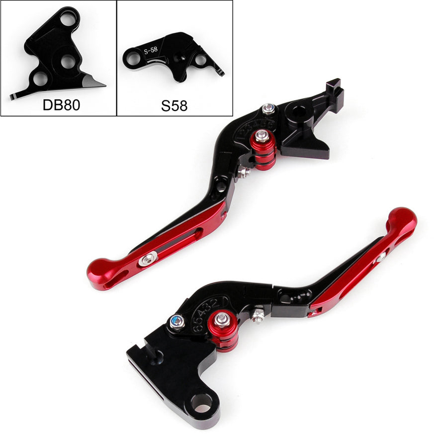 Adjustable Folding Extendable Brake Clutch Levers For Aprilia TUONO V4R 11-2014 Generic