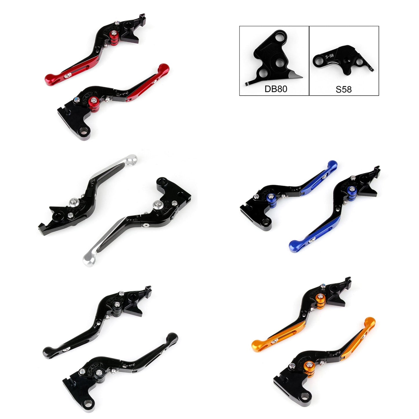 Adjustable Folding Extendable Brake Clutch Levers For Aprilia TUONO V4R 11-2014