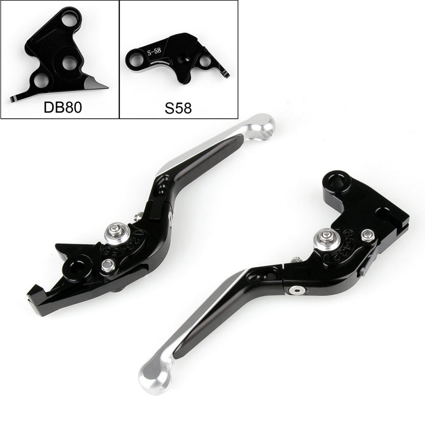 Adjustable Folding Extendable Brake Clutch Levers For Aprilia TUONO V4R 11-2014 Generic