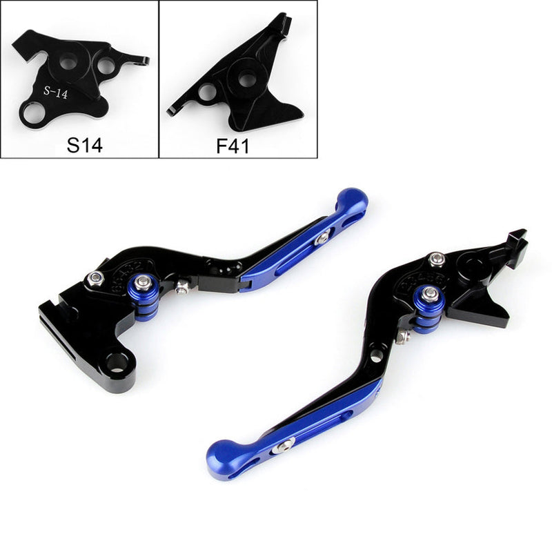 Adjustable Folding Extendable Brake Clutch Levers For Suzuki GSXR13 28-214