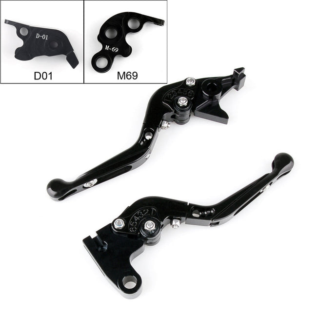 Adjustable Brake Clutch Levers For KTM 99 SMRSMT 29-213 212 (D1M69)