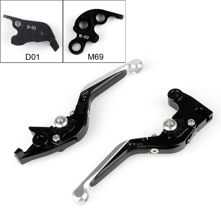 Adjustable Brake Clutch Levers For KTM 990 SMRSMT 2009-2013 2012 (D01M69) Generic