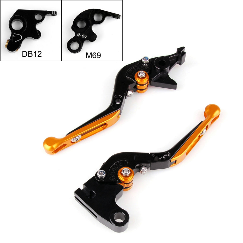 Adjustable Brake Clutch Levers For KTM 690 SMCSMC-RDukeDuke R 2012-2013 Generic