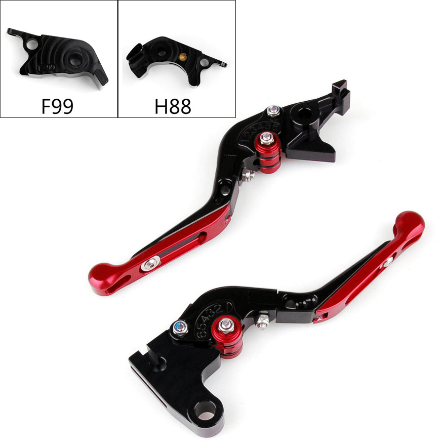 Adjustable Folding Extendable Brake Clutch Levers For Kawasaki ZZRZX1400 Generic